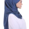 habra hijab crochet satin shawl