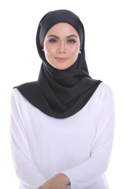 habra hijab crochet satin shawl