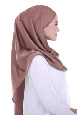 habra hijab crochet satin shawl