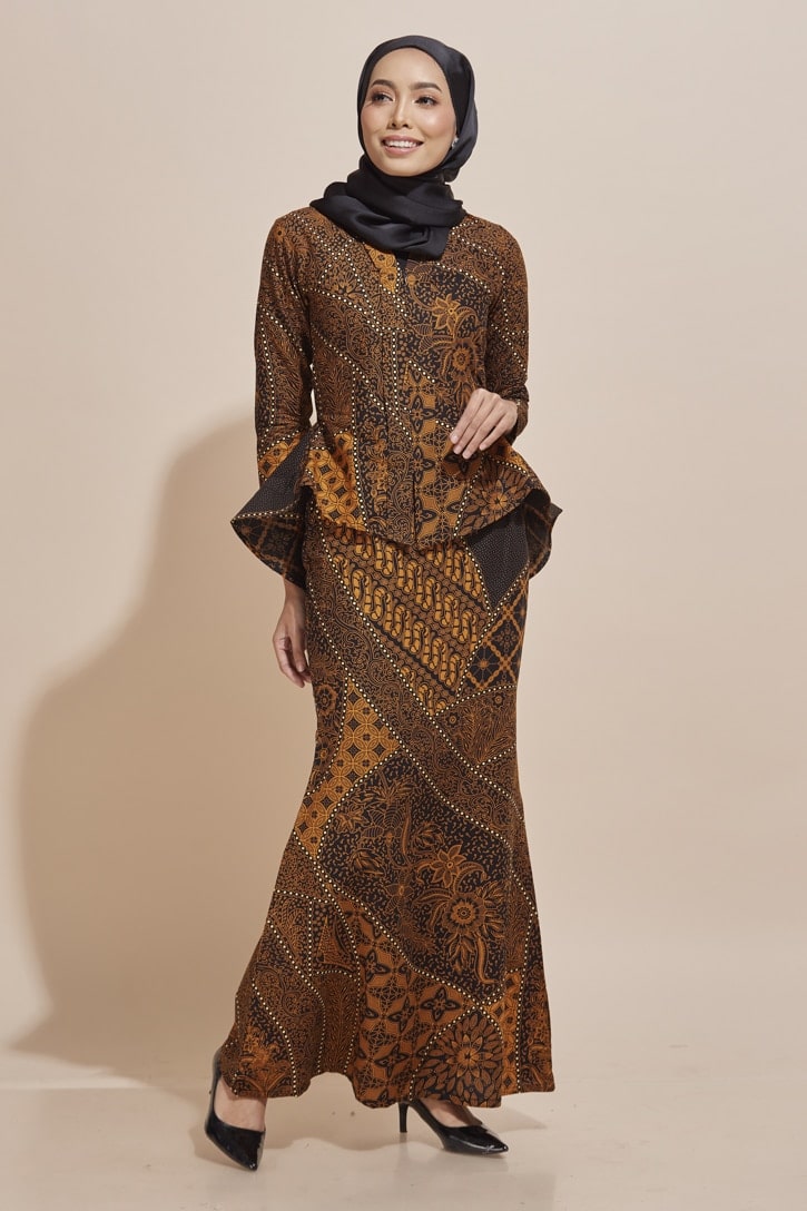 Kaisara Kebaya  Peplum Batik  Code KS12 HABRA Fashion 