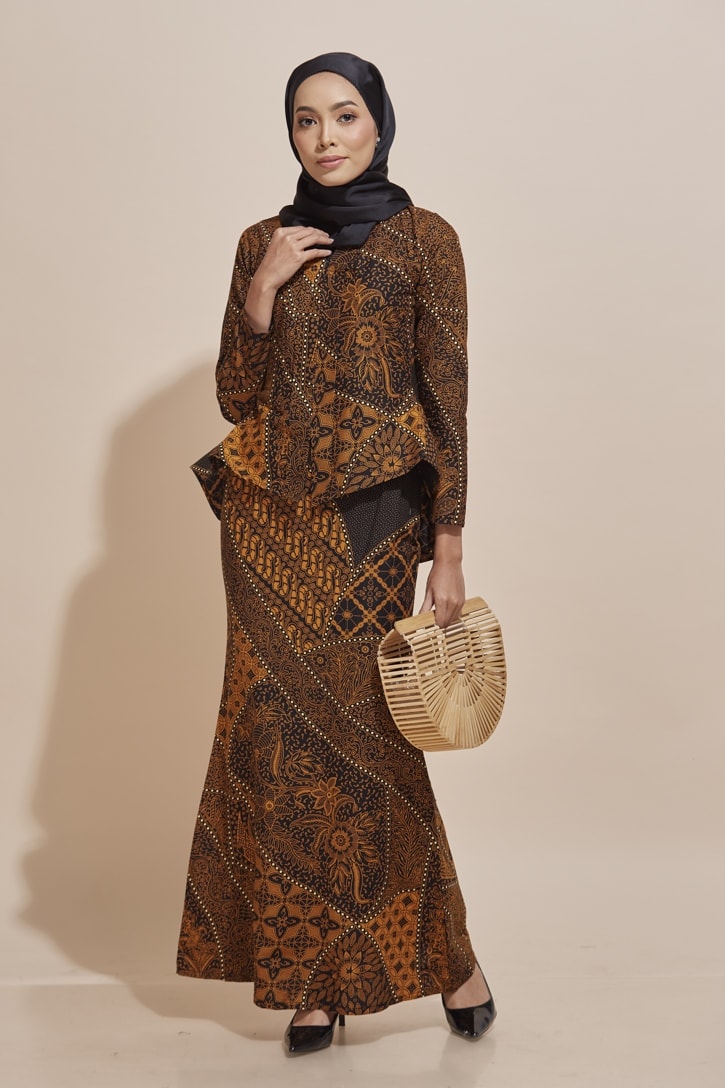 Kaisara Kebaya Peplum Batik Code Ks12 Habra Fashion Gallery