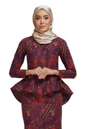 Kaisara Kebaya  Peplum  Batik Code KS14 HABRA Fashion 