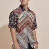 Habra Haute Khaled Kemeja Batik Lelaki Batik Malaysia Batik Indonesia Regular Fit KH47 (5)