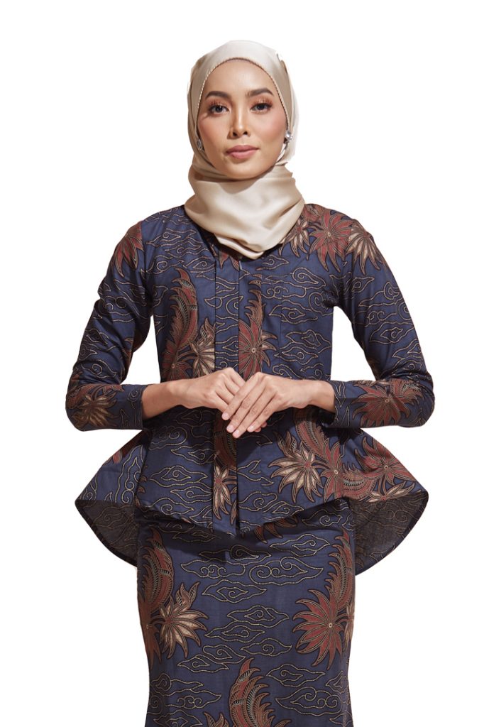 Kebaya Peplum Batik Kaisara | Code KS19 – HABRA HAUTE