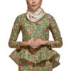 HABRA Haute Baju Kebaya Malaysia Moden Kebaya Kain Batik Baju Kebaya Nyonya Baju Kebaya Labuh Kebaya Batik Cotton Kebaya Kembang Kebaya Peplum Baju Kurung Moden Kaisara Kebaya - K30