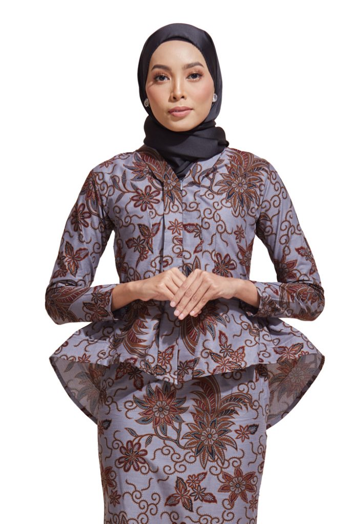 Kebaya Peplum Batik Kaisara Code Ks33 Habra Haute