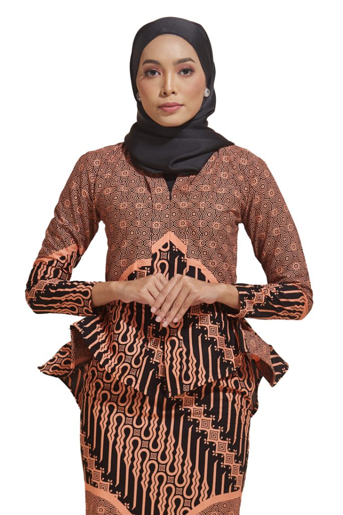 Kebaya Peplum Batik Kaisara Code Ks36 Habra Haute