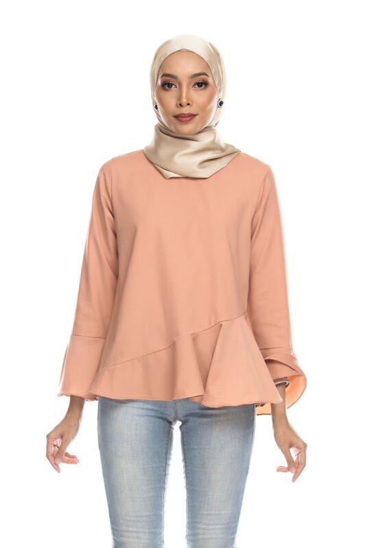 Habra Keara Kate blouse cantik blouse muslimah blouse designs blouse murah blouse and pants blouse Kate Yellow