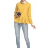Habra Keara Kate blouse cantik blouse muslimah blouse designs blouse murah blouse and pants blouse Kate Yellow
