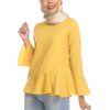 Habra Keara Kate blouse cantik blouse muslimah blouse designs blouse murah blouse and pants blouse Kate Yellow