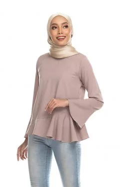 Habra Keara Kate blouse cantik blouse muslimah blouse designs blouse murah blouse and pants blouse Mauve