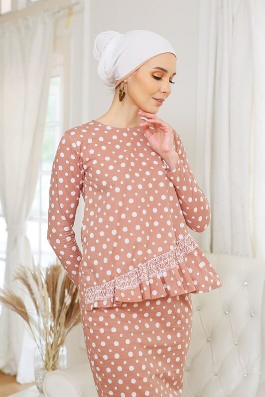 Baju Kurung Ruffle Kurung Moden Kurung Modern Baju Kurung Riau Baju Kurung Peplum Viral Baju Kurung Pastel Baju Kurung Jasmin