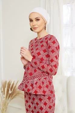 Baju Kurung Ruffle Kurung Moden Kurung Modern Baju Kurung Riau Baju Kurung Peplum Viral Baju Kurung Pastel Baju Kurung Merah Baju Kurung Jasmin