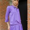 Habra evelyn suit casual wear women muslimah casual wear malaysia casual wear for ladies kasual wanita kasual smart EV12 violet