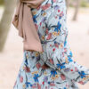 habra haute blouse long sleeve shirt skirt set muslimah wear casual set for women clothings blouse and shirt EL04