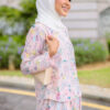habra haute blouse long sleeve shirt skirt set muslimah wear casual set for women clothings blouse and shirt EL07