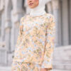 habra haute blouse long sleeve shirt skirt set muslimah wear casual set for women clothings blouse and shirt EL08