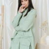 habra haute blouse cantik modern muslimah blouse labuh blouse loose blouse women korean style blouse mint green AL03