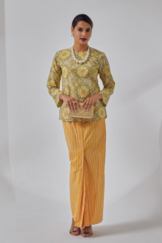 habra haute baju batik perempuan baju kurung baju kurung kedah baju kurung tradisional baju raya 2022 orked OR06