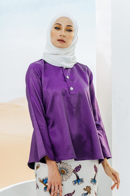 habra haute baju kurung batik baju kurung shantong baju pahang baju kurung moden baju raya 2022 maria MA02
