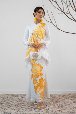 Jade baju kurung habra haute printed kurung baju kurung lace baju kurung labuh baju raya 2023 habra haute raya