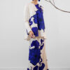 June baju kurung habra haute baju kurung modern baju kurung moden baju kurung printed baju raya 2023 baju kurung labuh blue JN01